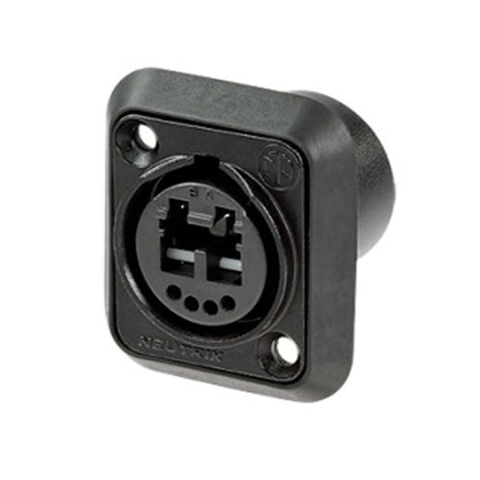Neutrik opticalCON DUO Chassis NO2-4FDW-A Connector