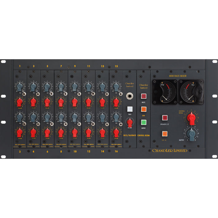 Chandler Mini TG Rack Mixer - 16x2 EMI rack mount line mixer