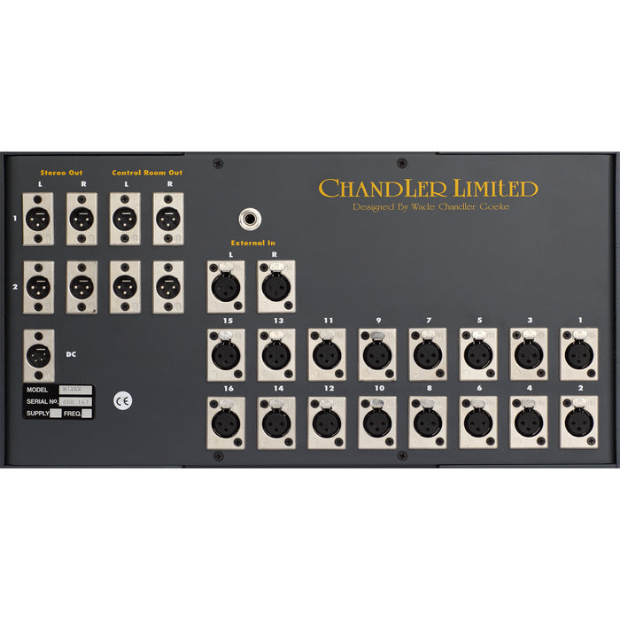 Chandler Mini TG Rack Mixer - 16x2 EMI rack mount line mixer