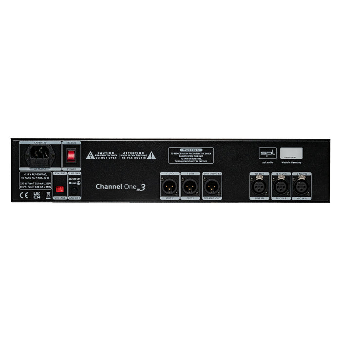 SPL Channel One Mk3 - Mic Preamp / Recording Channel