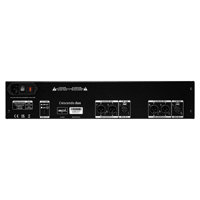 SPL Crescendo Duo - Dual-Channel Microphone Preamp