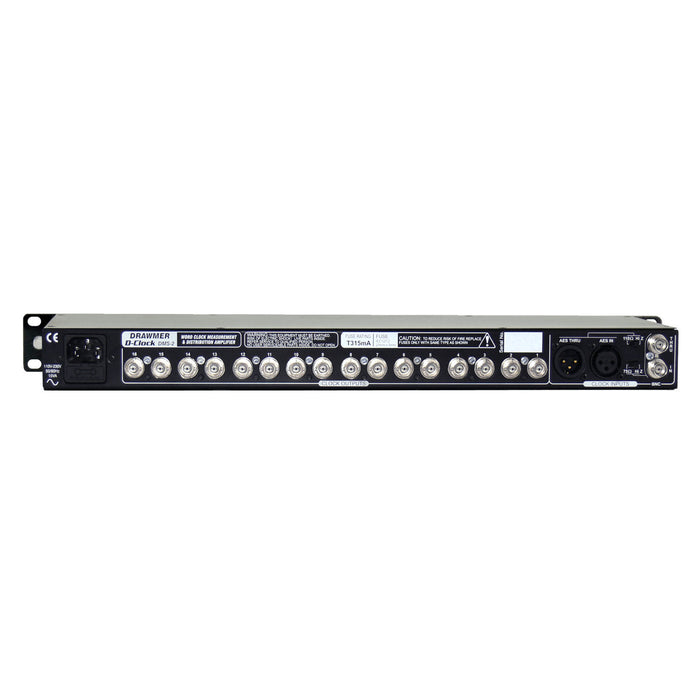Drawmer DMS-2 D-Clock - Word-Clock Measurement Distribution Amp