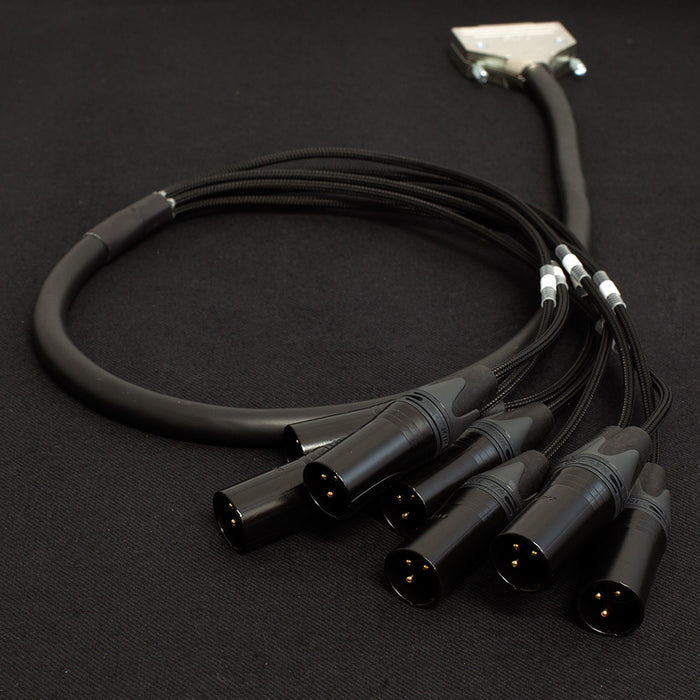 Mogami 2932 DB25 to 8 x Male XLR Multicore Cable