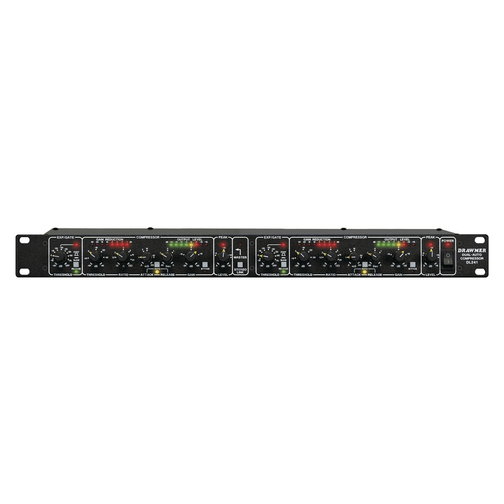 Drawmer DL241 XLR Dual Auto Compressor — Studiocare