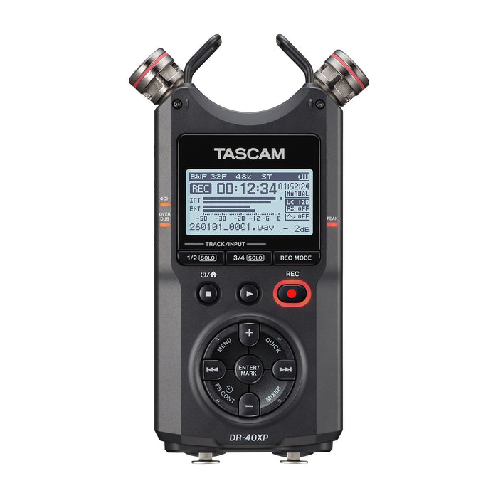 Tascam DR-40XP - Handheld Recorder