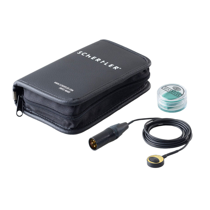 Schertler DYN-HP-P48 - Active Electrodynamic Contact Mic for Hand Pan