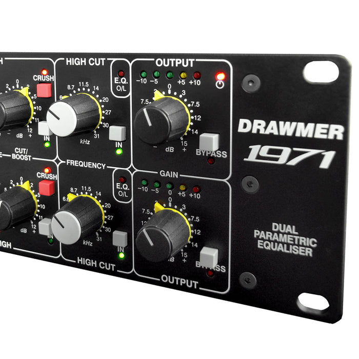 Drawmer 1971 Dual Parametric Equaliser with Harmonic Crush