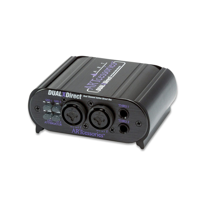 ART Dual X Direct - Professional 2-Channel Active DI Box