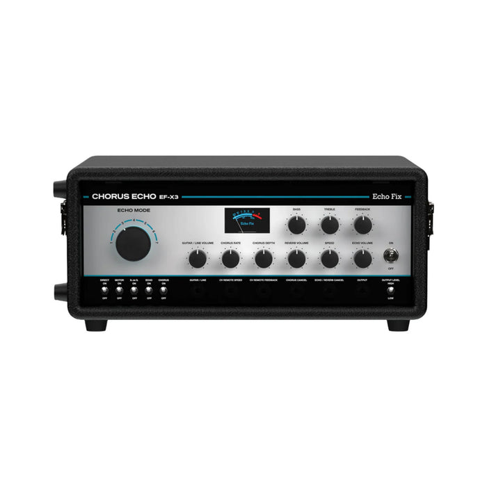 EchoFix EF-X3 Tolex Chorus Echo with Erase/Record Mod (Silver)