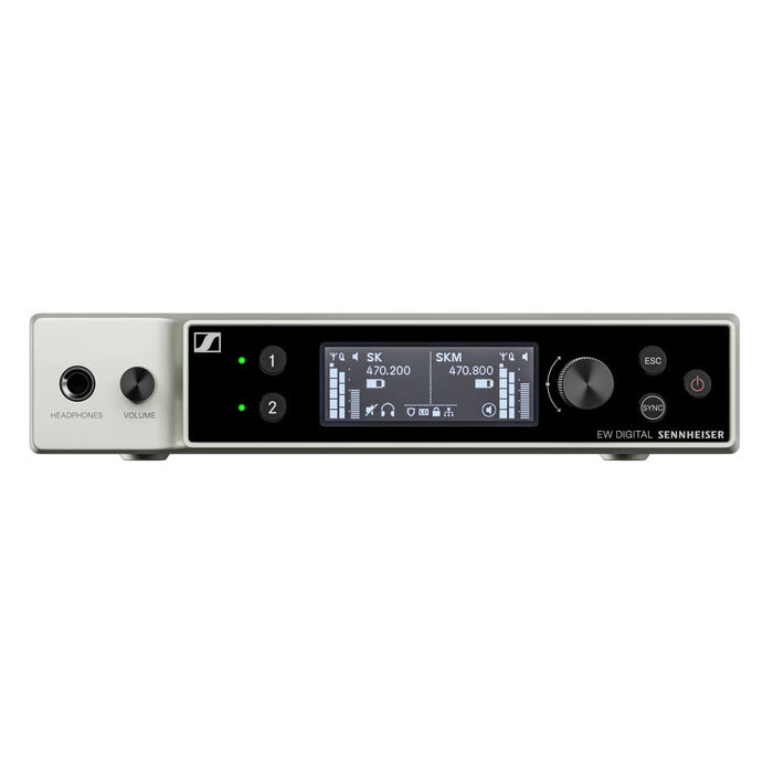 Sennheiser EW-DX EM 2 Dante (S1-10) - Dual Channel Dante Wireless Receiver