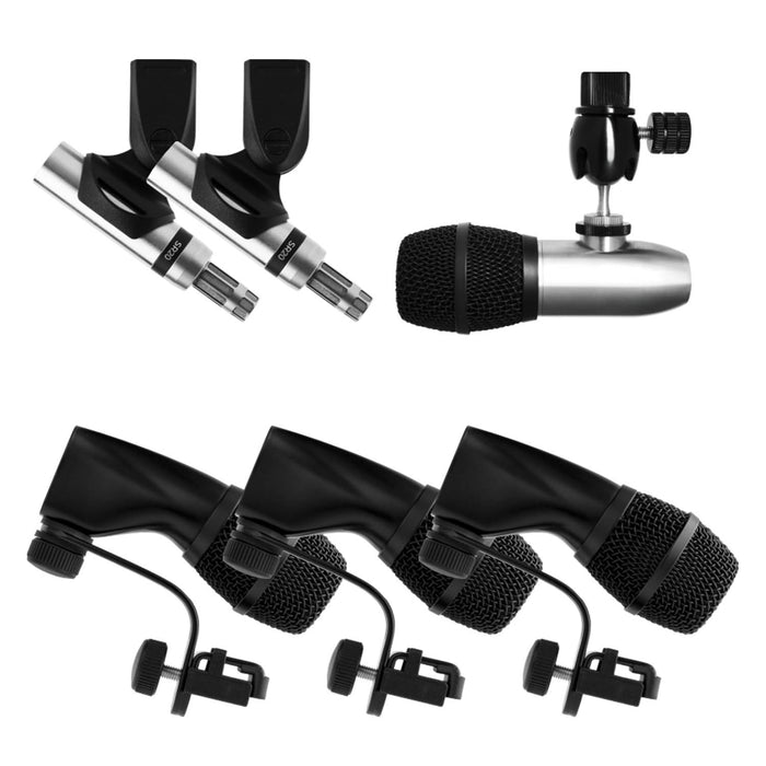 SSL 18 Audio Interface & Earthworks DK6 Drum Microphone Kit Bundle incl. 6x 5m Klotz Cables