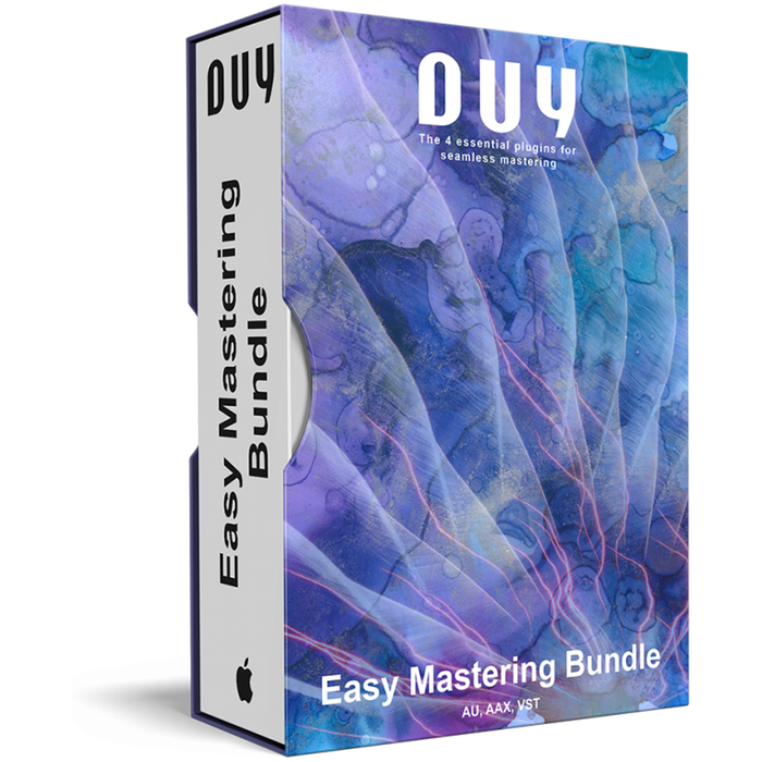 DUY Easy Mastering Bundle - includes 4 DUY Plugins for Mastering