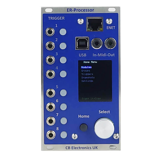CB Electronics ER-PROCESSOR - EuroRack -CPU with Trigger Section Module - Early Adopters Discount