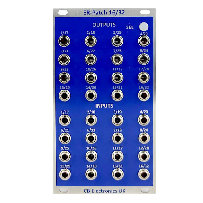 CB Electronics ER-PATCH16 - EuroRack -ER-Patch 16x16 Matrix Module
 - Early Adopters Discount