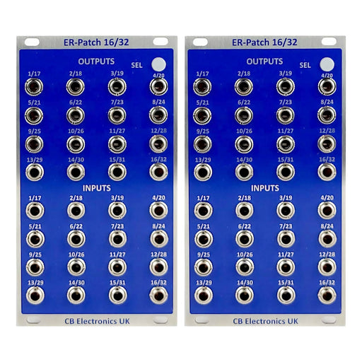 CB Electronics ER-PATCH32 - EuroRack -ER-Patch 32x32 Matrix Module
 - Early Adopters Discount