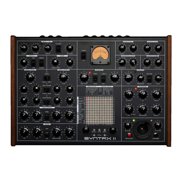 Erica Synths SYNTRX II - Analogue Synthesizer with Digitally Controlled Analogue Patch/Mixer Matrix