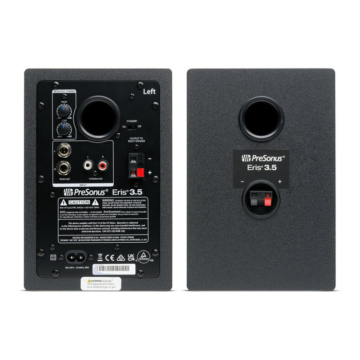 PreSonus ERIS E3.5 Gen 2 - 2-Way Near Field Studio Monitor (Pair)