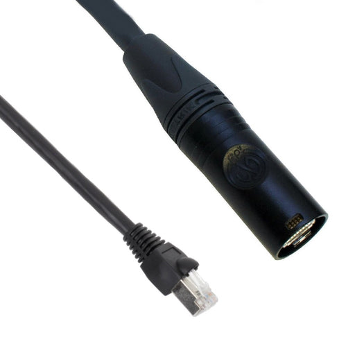 Studiocare EtherCON to RJ45 CAT6a Cable with Neutrik Ethercon Connectors & VanDamme Tourcat Cable