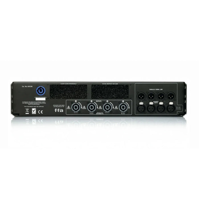 Full Fat Audio FFA-8004 G3 DSP Dante Power Amp