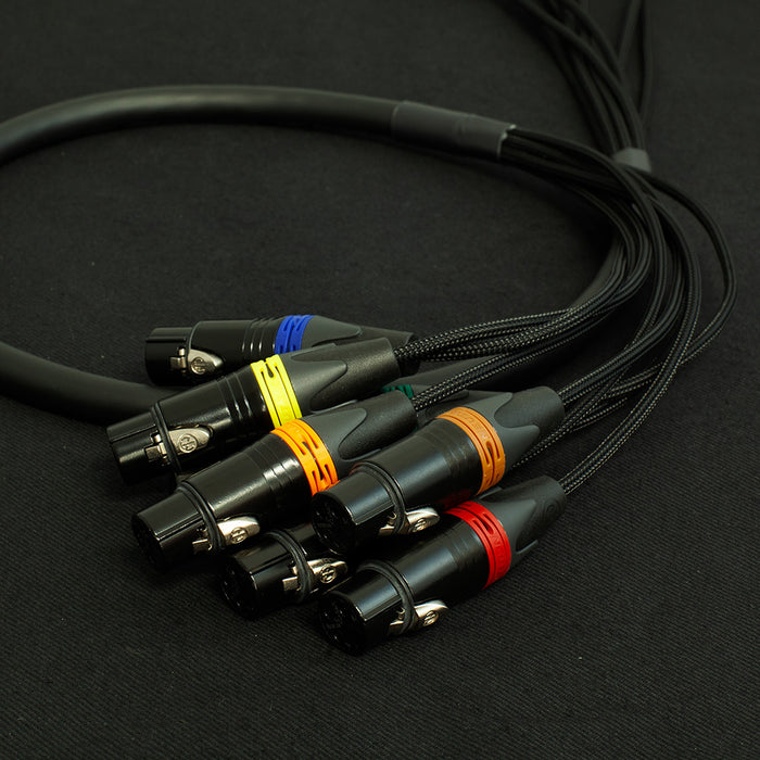 Mogami 2932 Female XLR to 8 x TRS Jack Multicore Cable