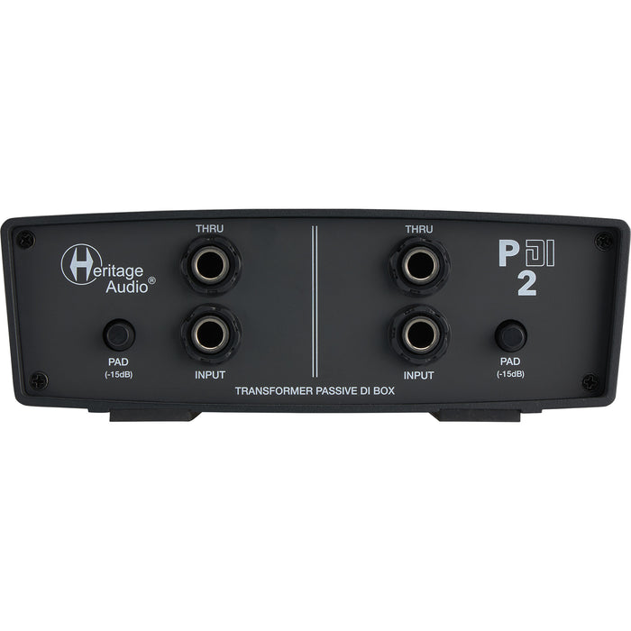 Heritage Audio P DI 2 - Dual Channel Passive DI Box
