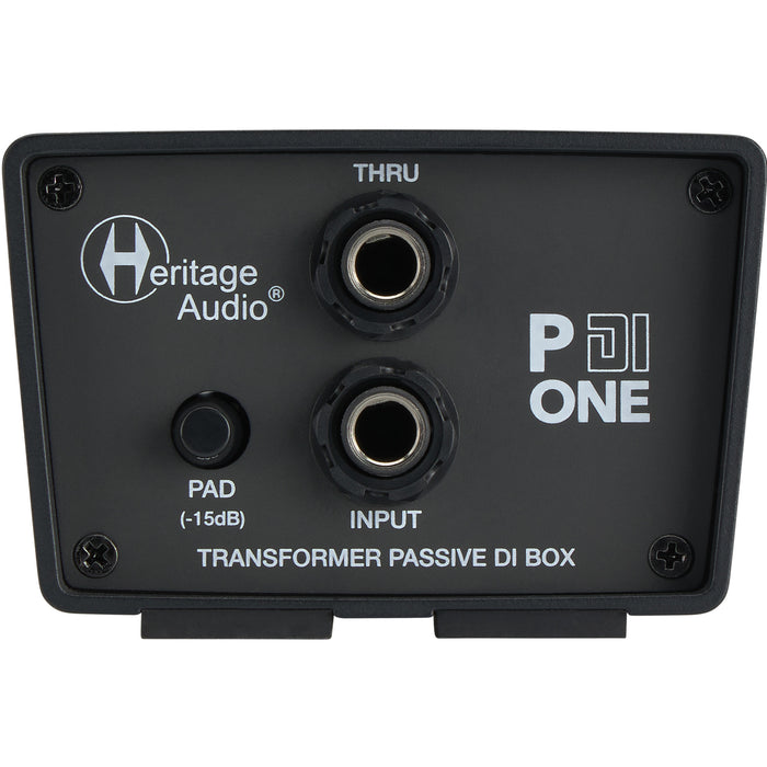 Heritage Audio P DI ONE - Single channel Passive DI Box