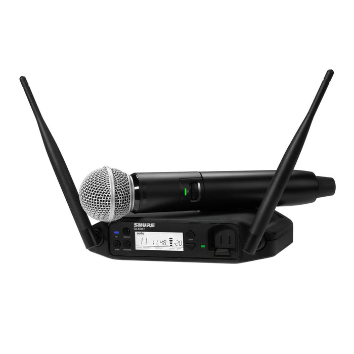 Shure GLXD24+/SM58 - Digital Wireless Handheld System with SM58 Microphone