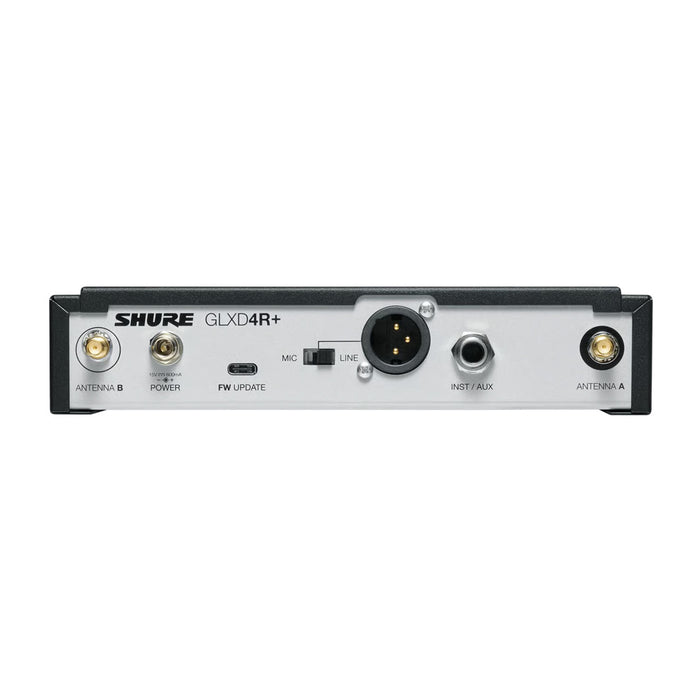Shure GLXD24R+/B87A - Digital Wireless Rack System with Beta 87A Microphone
