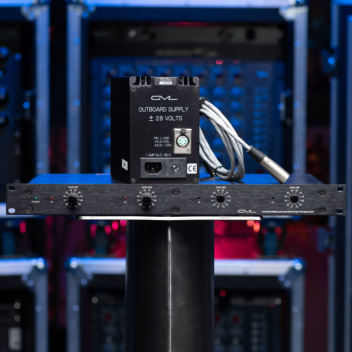 GML 8302 2-Channel Transformerless Microphone Preamp inc. 8355 PSU - Used