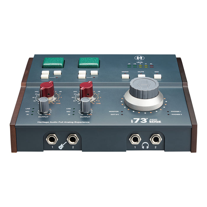 Heritage Audio i73 Pro Edge - USB-C Audio Interface with 73 Style Class A Preamps, ADAT and MIDI