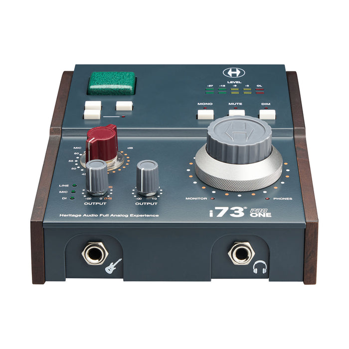 Heritage Audio i73 Pro One - USB-C Audio Interface with 73 Style Class A Preamp
