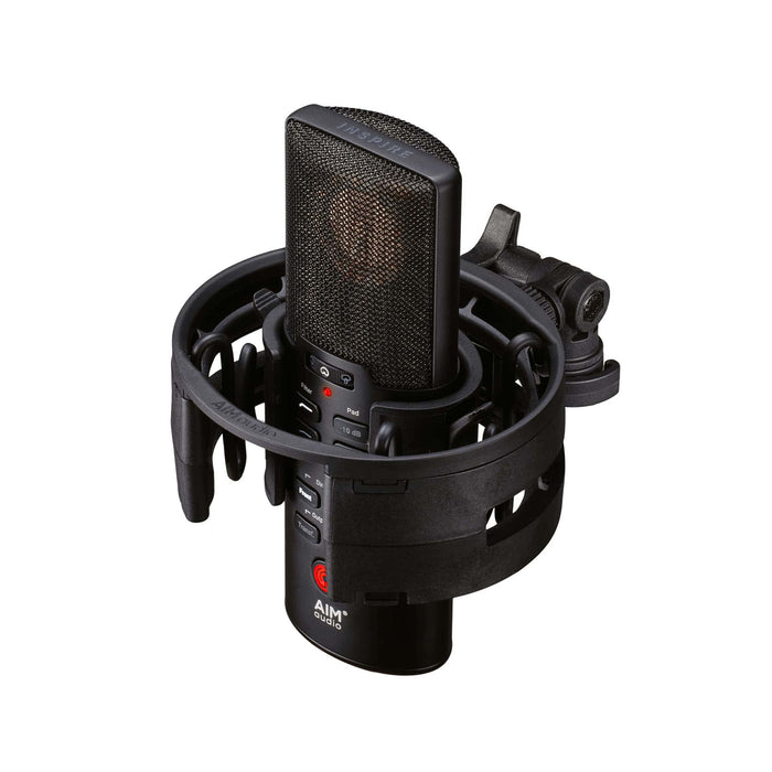 Aim Audio Inspire + Pack -  Multipattern Condenser Studio Microphone