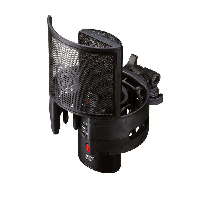 Aim Audio Inspire + Pack -  Multipattern Condenser Studio Microphone