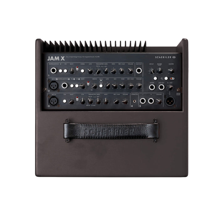 Schertler JAM-X - 5-Channel 240W Acoustic Amplifier (Wood Finish)