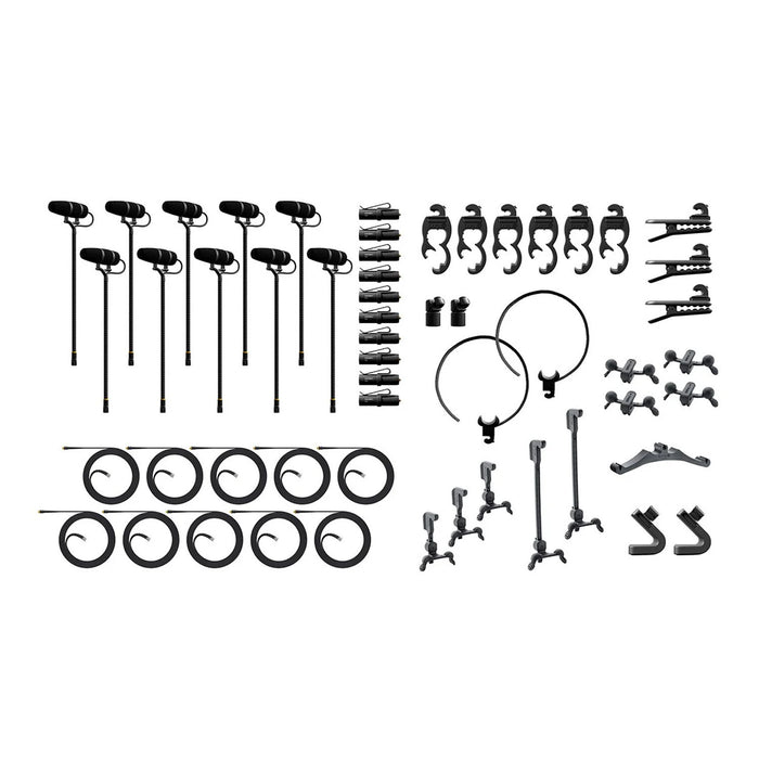 DPA 4099 CORE+ Rock Touring Kit (KIT-4099-DP-10R)