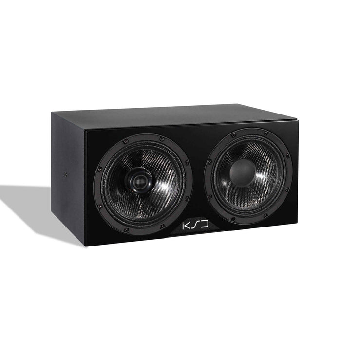 KS Digital C88 Black 3-Way 2x8" Coaxial Active Reference Monitor Speaker - Pair