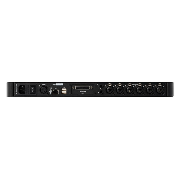 Karno SEPIA L6-D1 - L6 19" 1U Rack Host with six Module Slots. 6x XLR/TRS Input plus 2x TRS assignable input - AES3 DSUB Input/Output Card