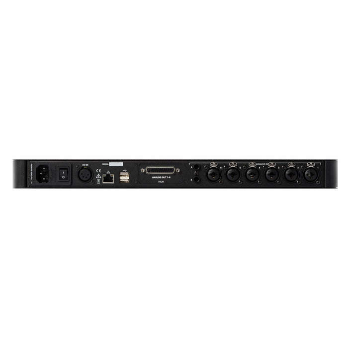 Karno SEPIA L6-A1 - L6 19" 1U Rack Host with Six Module Slots. 6x XLR/TRS Input plus 2x TRS assignable input - Routable Analog DSUB Output Card