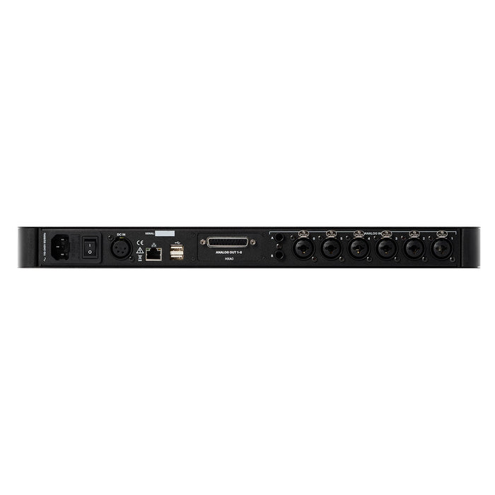 Karno SEPIA L6-A0 - L6 19" 1U Rack Host with six Module Slots. 6x XLR/TRS Input plus 2x TRS assignable input - Fixed Analog DSUB Output Card