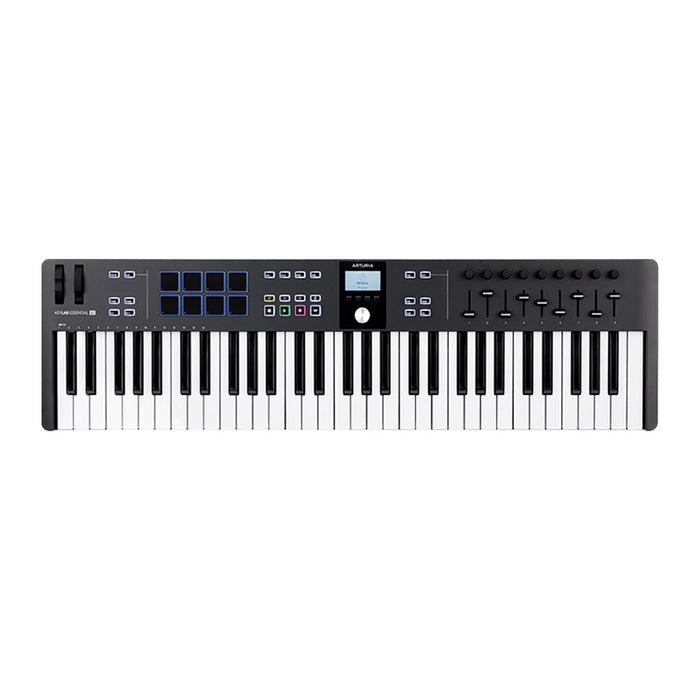 Arturia KeyLab Essential 61 MK3 Black - Controller Keyboard