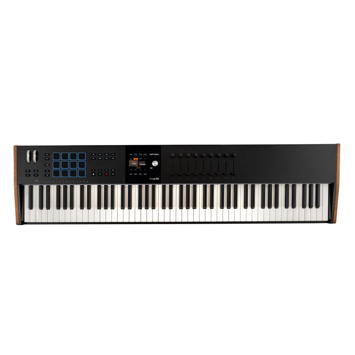 Arturia KeyLab 88 MK3 Black - Hammer Action Hybrid Synth & Controller