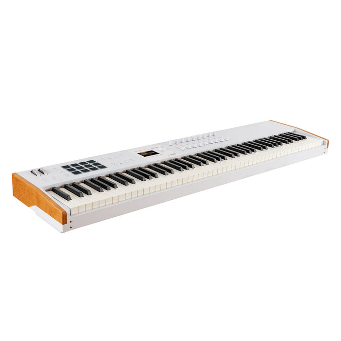 Arturia KeyLab 88 MK3 White - Hammer Action Hybrid Synth & Controller
