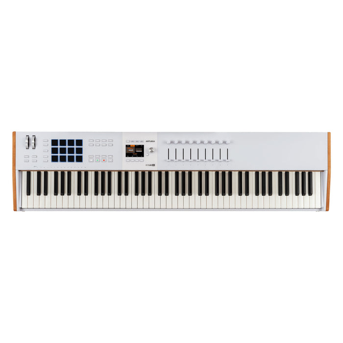 Arturia KeyLab 88 MK3 White - Hammer Action Hybrid Synth & Controller