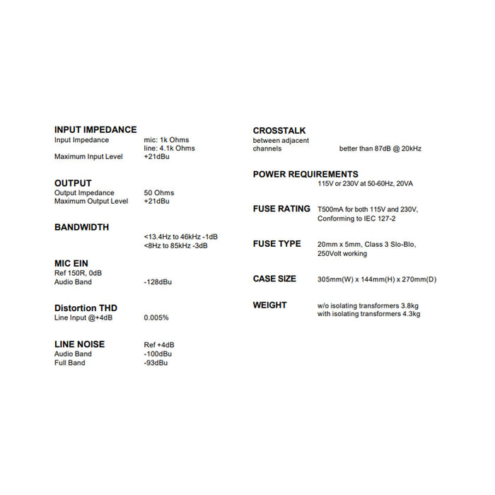 Drawmer Kickbox 4X4 Portable Active Splitter