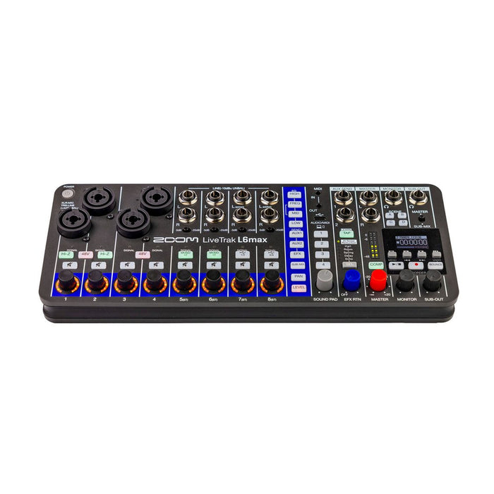 Zoom L-6max - LiveTrak 12-Channel Mixer & Recorder