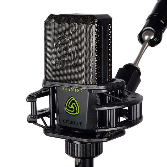Lewitt LCT240 PRO Vocal Pack - Condenser Microphone with Shockmount and Pop Shield