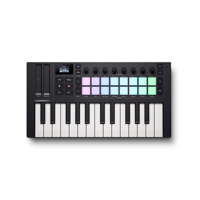 Novation LaunchKey Mini MK4 - Mini 25 Note Controller
