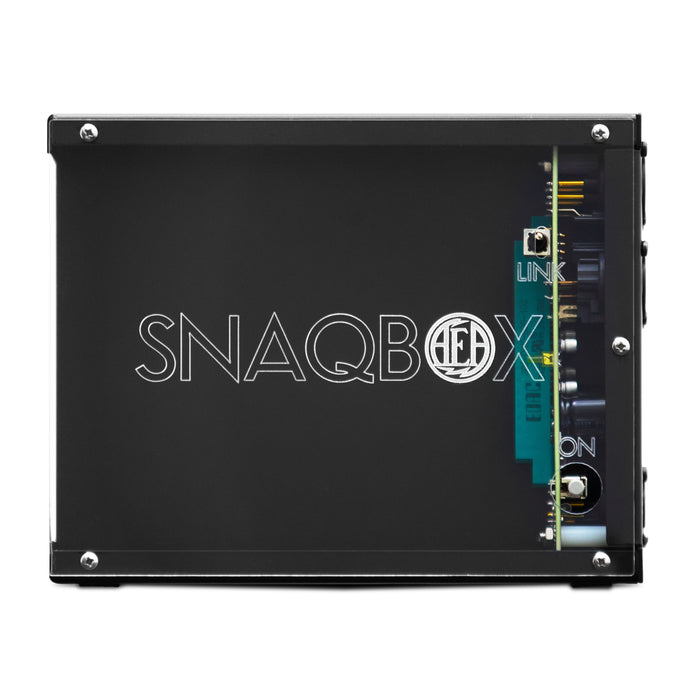 AEA SnaqBox - Two-Channel 500 Series Chassis Clear Sideplate (Clear)
