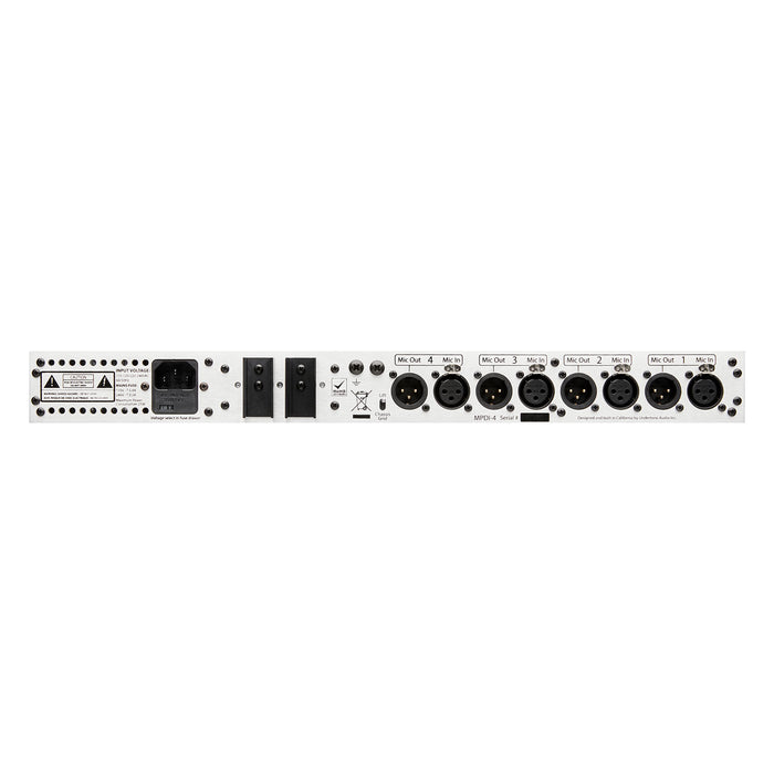 Undertone Audio MPDI-4 - 4-Channel Mic Preamp & DI