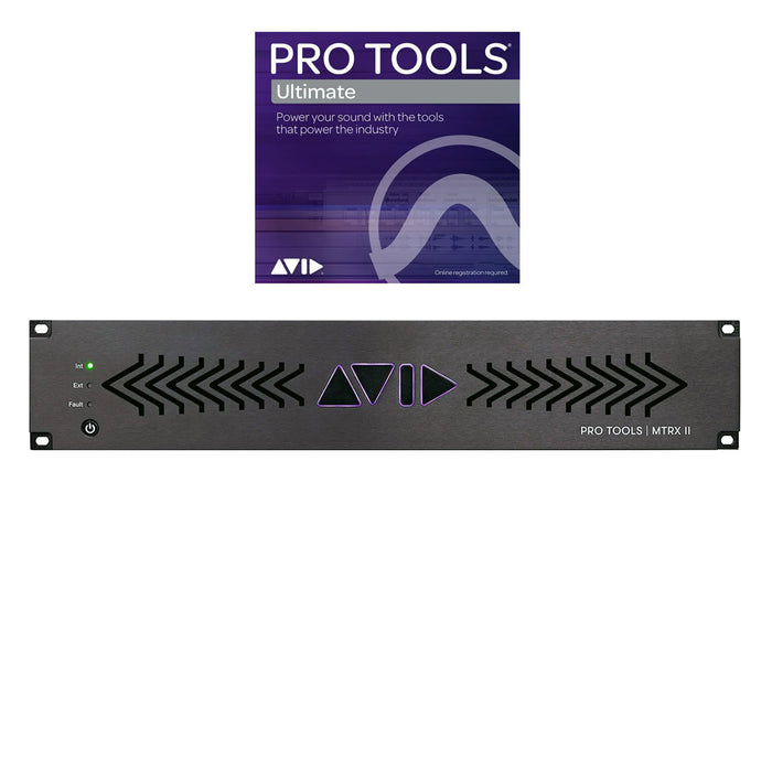 Avid - Pro Tools | MTRX II Base unit with MADI and Pro|Mon (SPQ card, Dante 256 built in) [FREE PRO TOOLS ULTIMATE PERPETUAL]